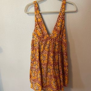 Floral babydoll dress